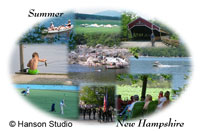 Summer in New Hampshire Collage (Name drop can be anything.)